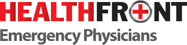 HealthFront Emergency Physicians logo, a Soonest client